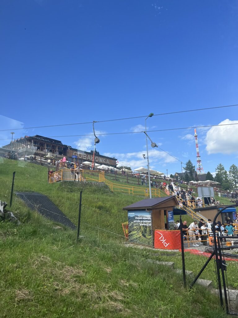 restauranter og hygge ved Gubalowka